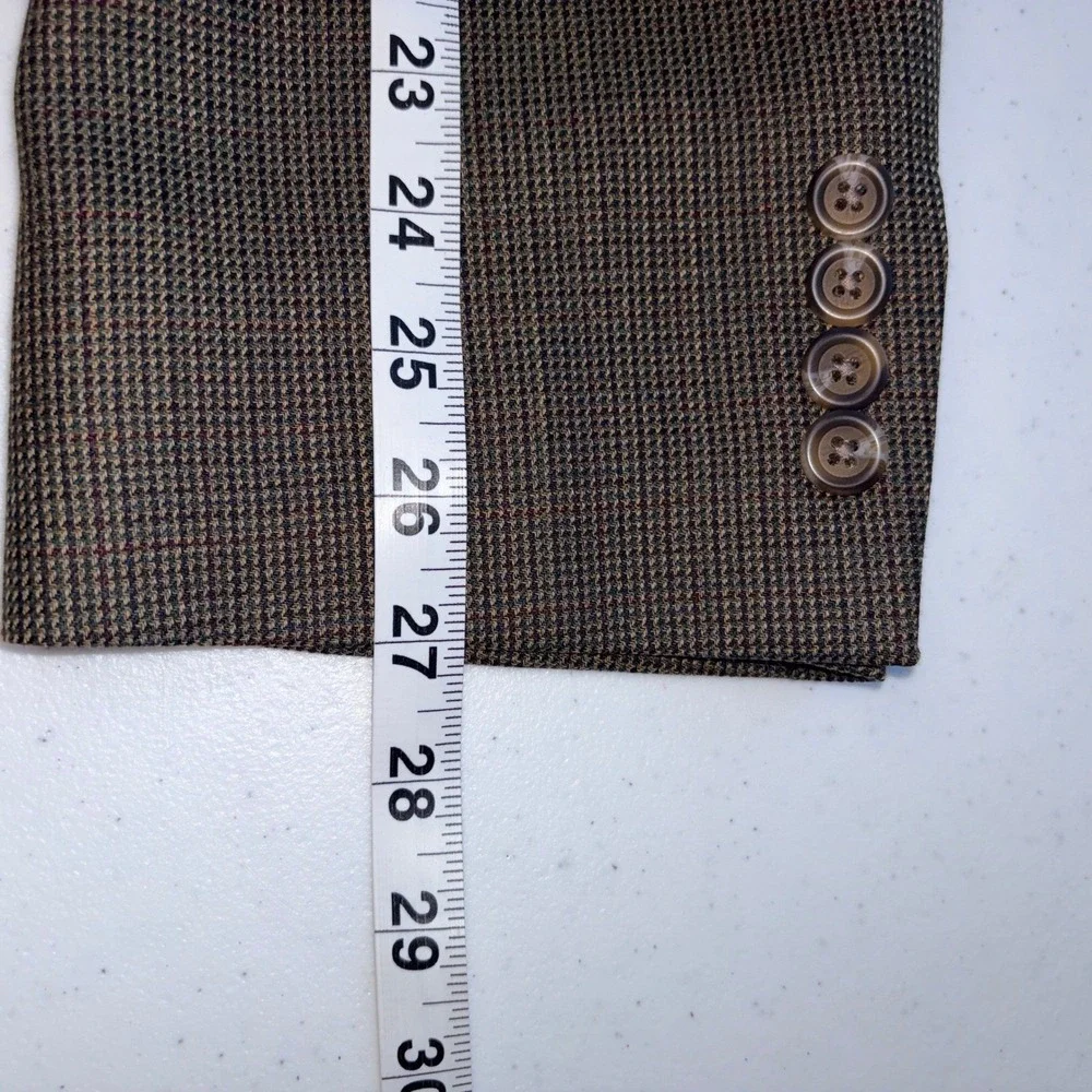 Lauren Ralph‎ Lauren Blazer 44R Brown Wool Excellent